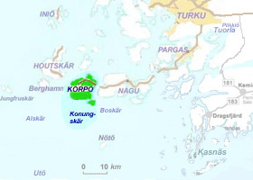 Korppoo-map