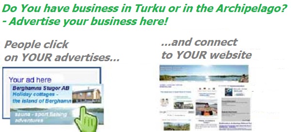 Advertise your business and services in Turku and Turku Archipelago