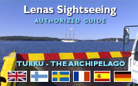 Sightseeing tours in TURKU and surroundings by authorized guide