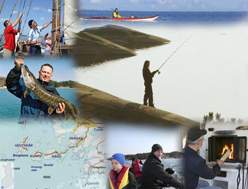 Nature walks, sport fishing, sailing, canoe and kayak trips, excursions to the Archipelago National Park