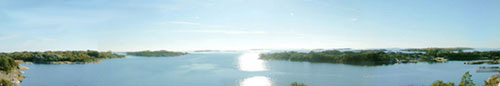 Beautiful wiew from the island of Berghamn