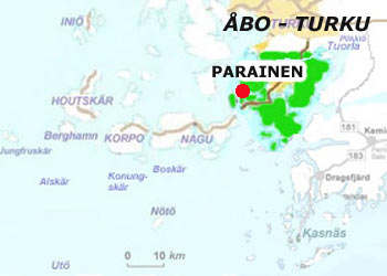 Parainen map Parainen map