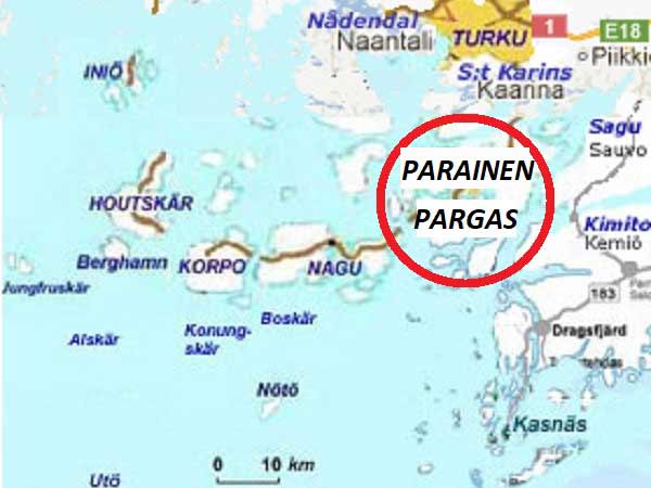 Parainen map