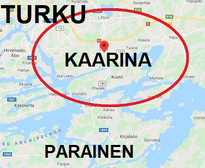 Kaarina Map