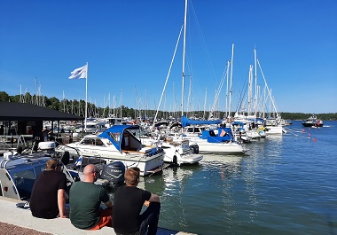 The island of Nagu - Harbour